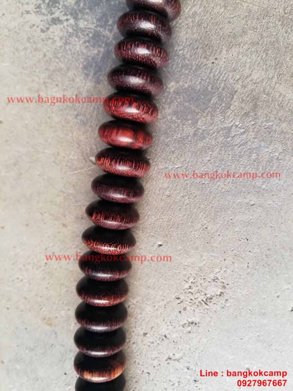 ไม้มงคลหายาก... ประคำ(ไม้แก่นมะขาม) ลายสวย ขนาด12มิล....ไม้แก่นมะขามแท้ทุกเม็ด