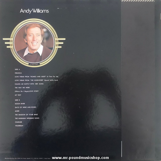 Andy Williams - Gold Disc