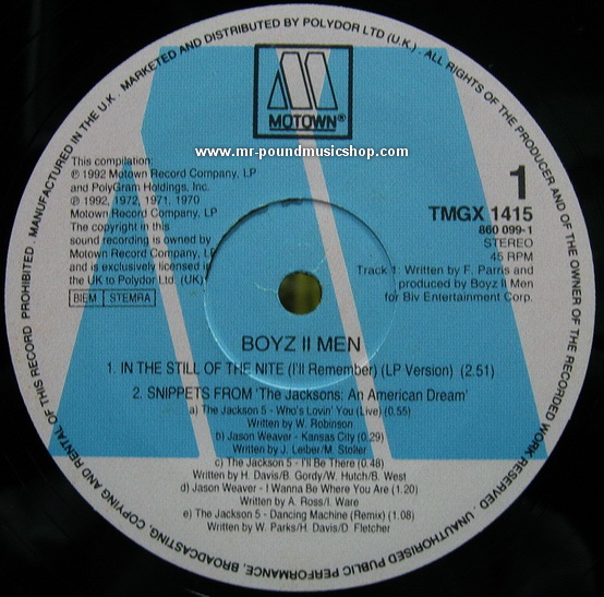 Boyz II Men - In The Still Of The Nite (i'll remember)