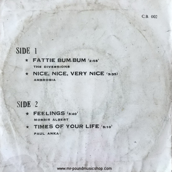 Various Artists - Fattie Bum-Bum / Nice, Nice Very Nice / Feelings / Times Of Your Life