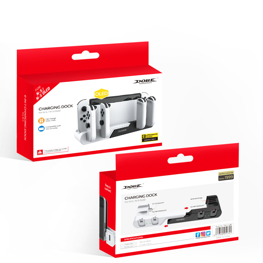DOBE 6in1 Charging DOCK for Switch & OLED TNS-0122