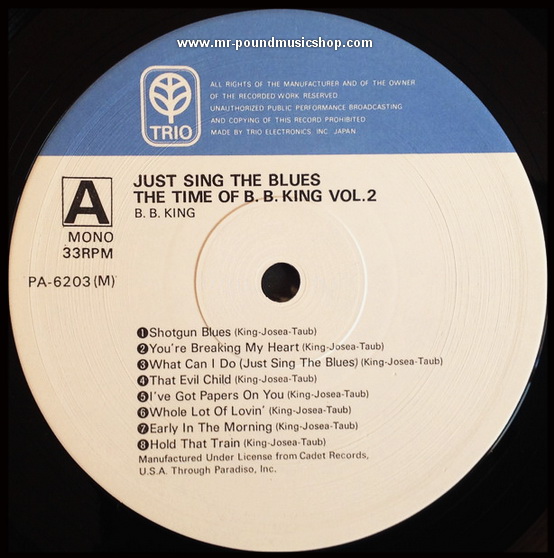 B.B. King - Just Sing The Blues - The Time of B.B. King Vol.2