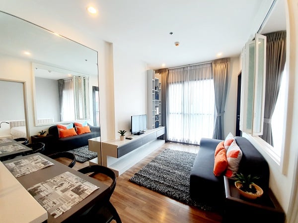 ให้เช่าคอนโด WYNE Sukhumvit (วายน์ สุขุมวิท) 1 ห้องนอน 1 ห้องน้ำ ขนาด 35.1 ตรม
