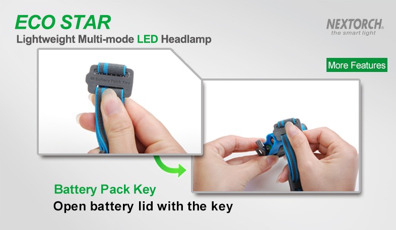 ไฟฉายคาดหัว NEXTORCH ECO STAR HEADLAMP