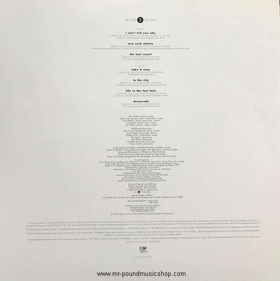 Eagles - Hell Freezes Over