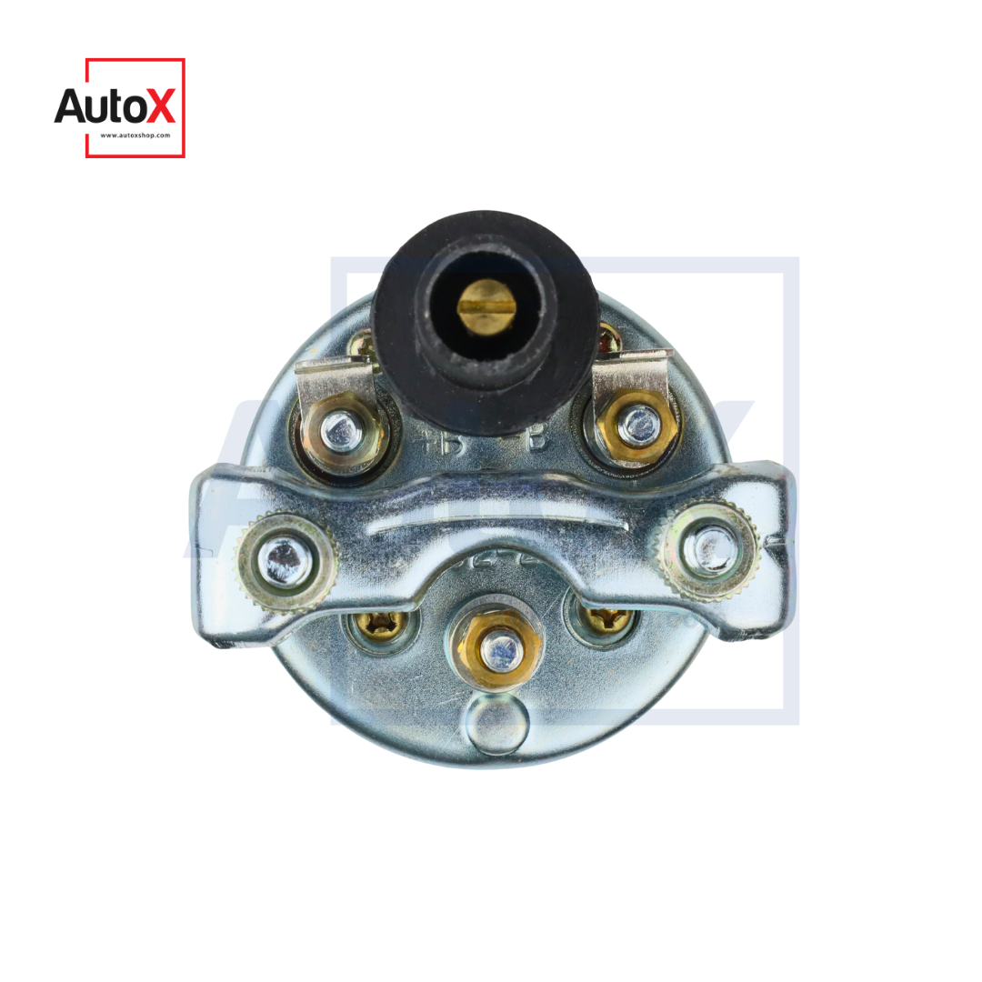 เกจวัดโวลต์ โวลต์มิเตอร์ 24V หน้าปัดสีขาว ยี่ห้อVeethree