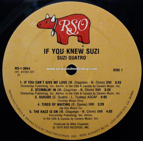 Suzi Quatro - If You Knew Suzi...