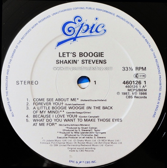Shakin' Stevens - Let's Boogie
