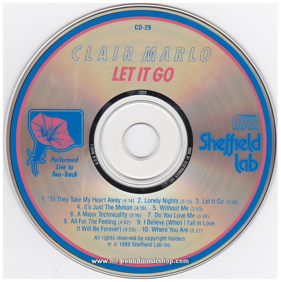 Clair Marlo - Let It Go