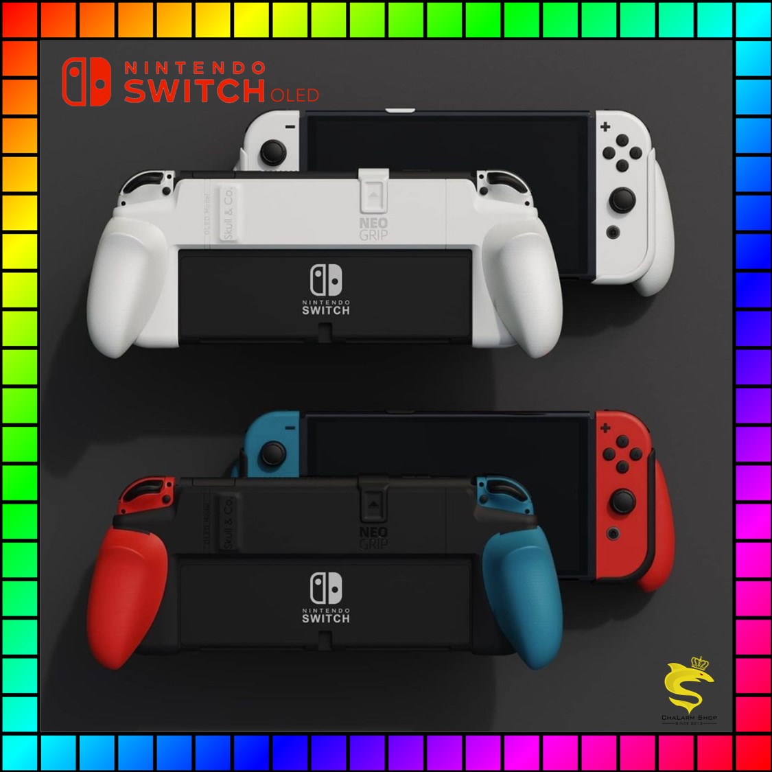 Skull & Co.รุ่น Neo Grip สำหรับ Nintendo Swtich & OLED