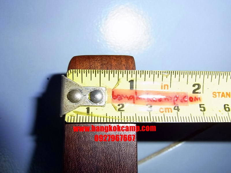 ด้ามขวานไม้มะค่า ยาว59 ซม. ขัดเนียน