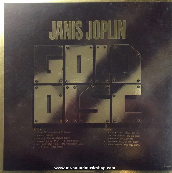 Janis Joplin - Gold Disc
