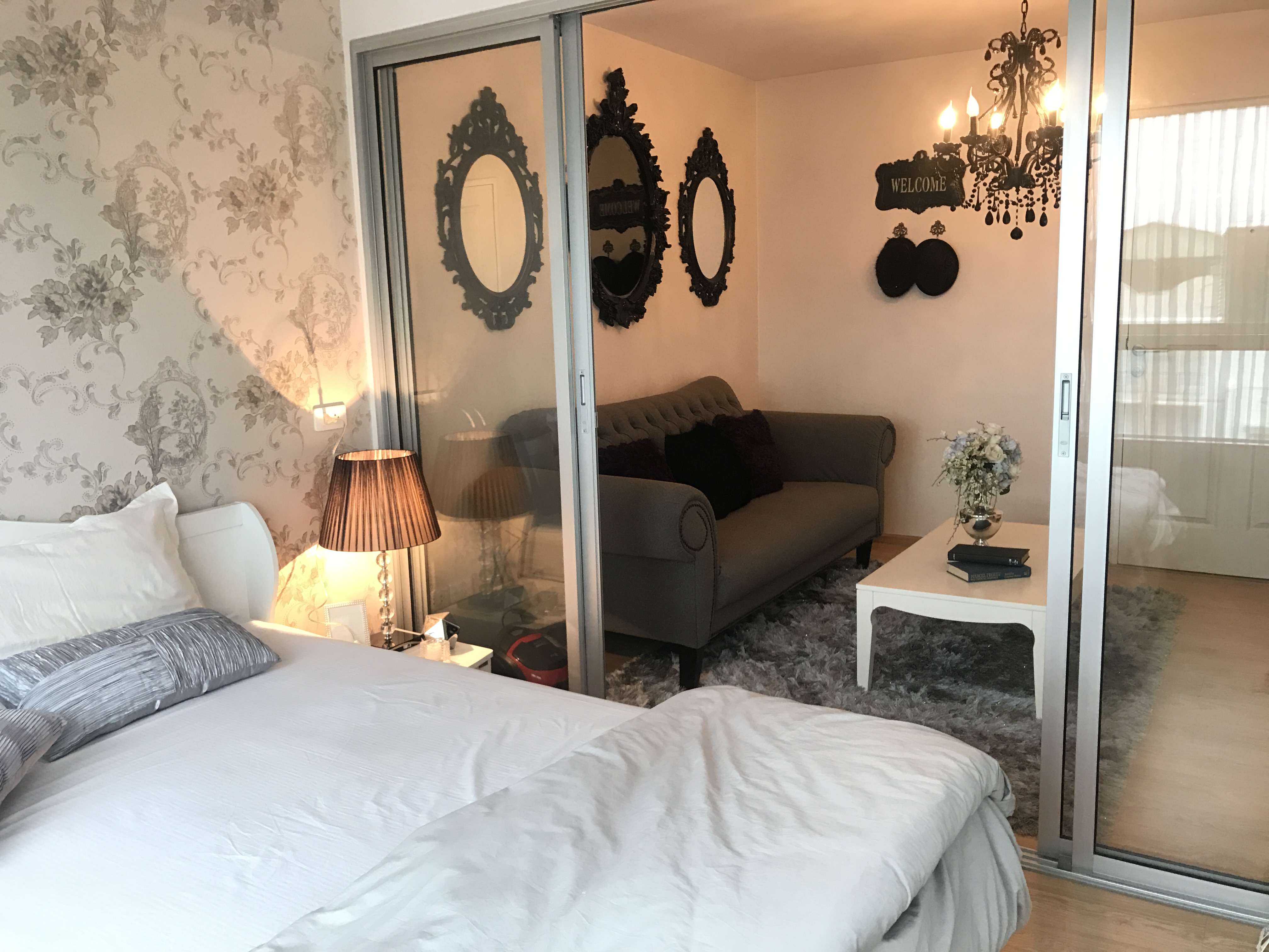 ขายคอนโด D Condo Rattanathibet (ดี คอนโด รัตนาธิเบศร์) 1 ห้องนอน 1 ห้องน้ำ อาคาร F ชั้น 5 ขนาด 28 ตร.ม