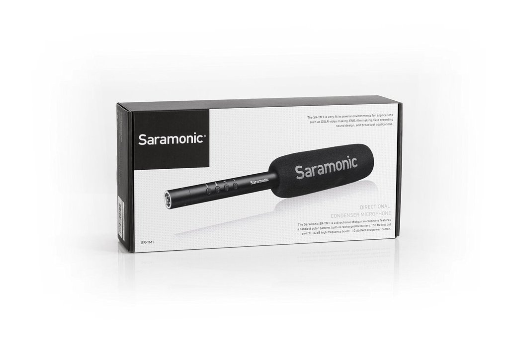Saramonic SR-TM1 Super Cardioid Broadcast XLR Shotgun Condenser Microphone ** สินค้าตกรุ่น **