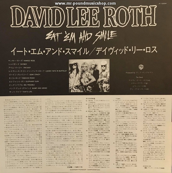 David Lee Roth - Eat 'Em And Smile