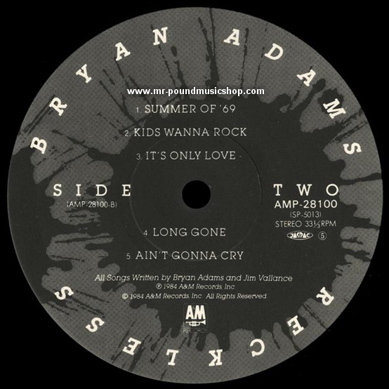 Bryan Adams - Reckless