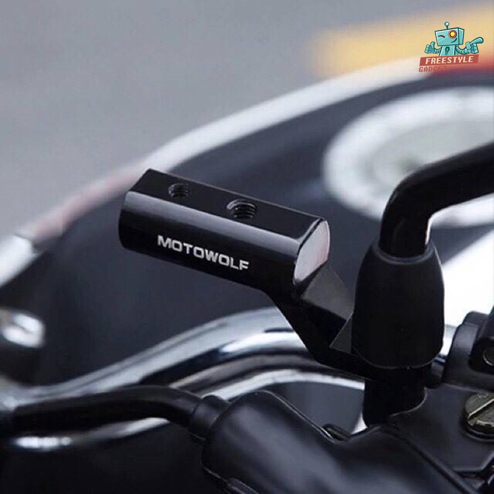 MOTOWOLF MDL 3509 - บาร์สั้นจับกระจก บารเสริมใส่ที่จับโทรศัพท์ ใส่อุปกรณ์เสริมอื่นๆได้
