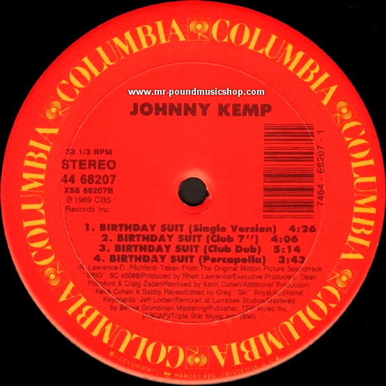 Johnny Kemp - Birthday Suit