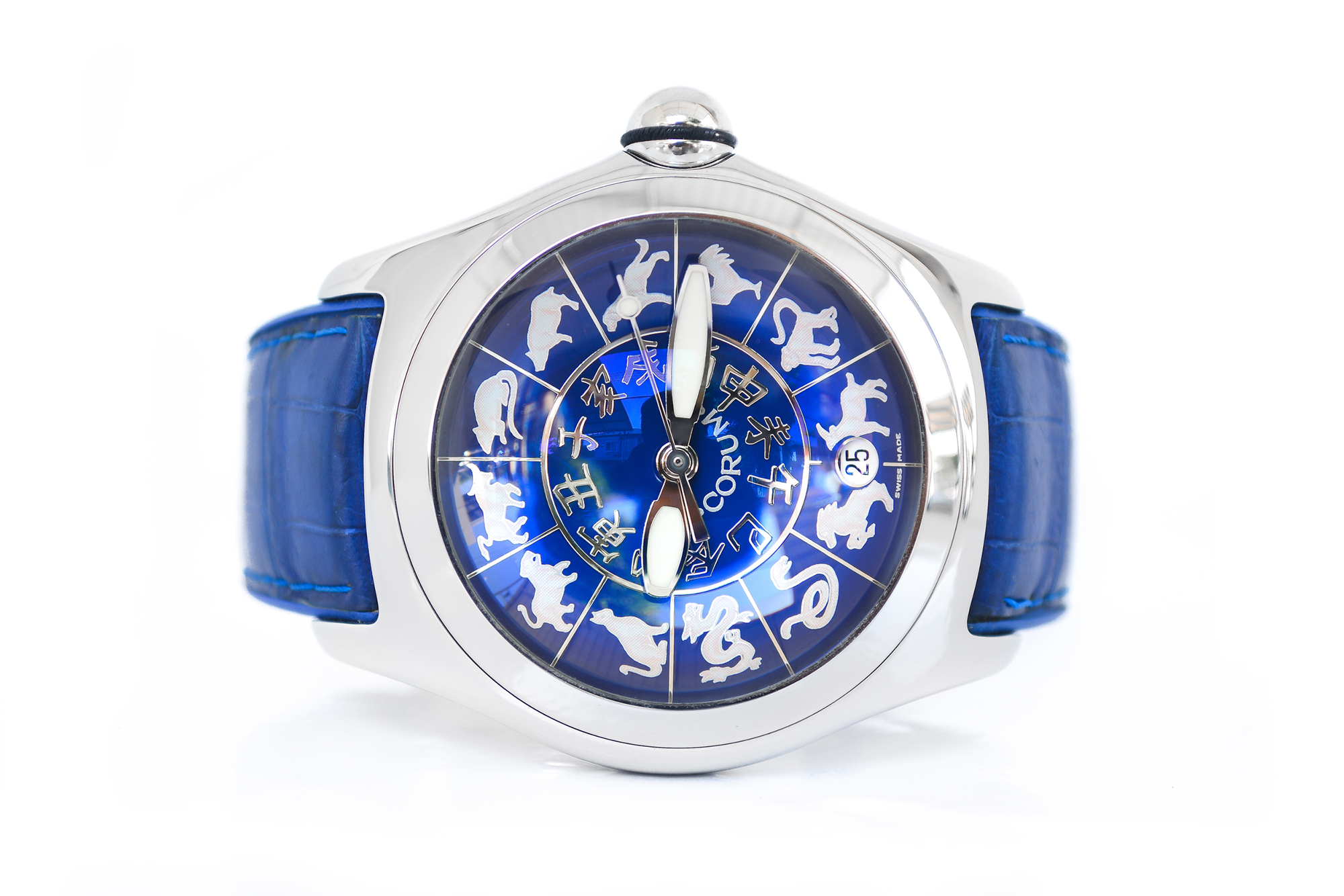 Corum Bubble Blue Zodiac Limited Edition 250 Automatic