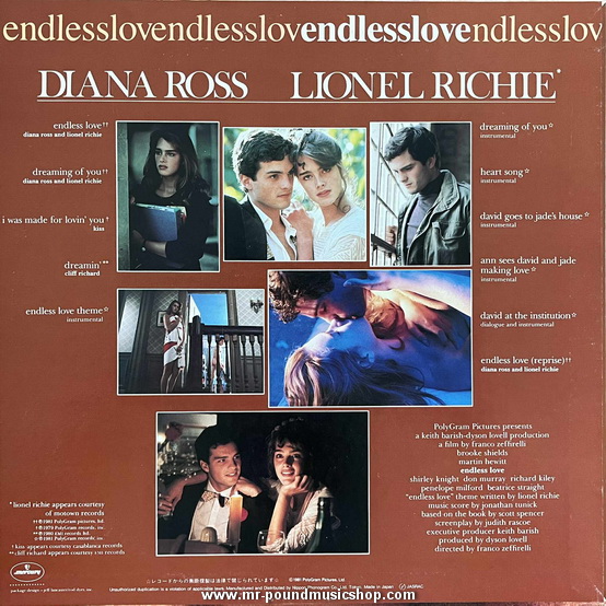 Various Artists - Endless Love (Original Motion Picture Sountrack)