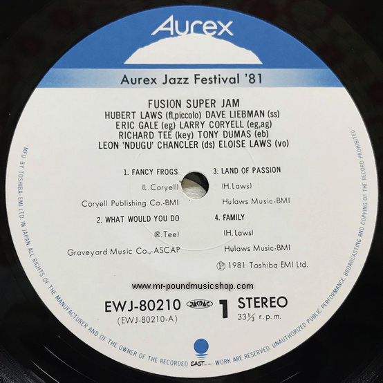 Various Artists - Aurex Jazz Festival '81 Fusion Super Jam