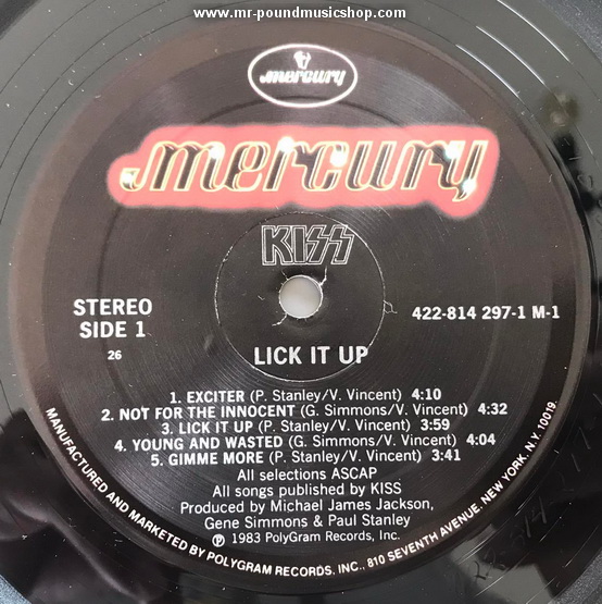Kiss - Lick It Up