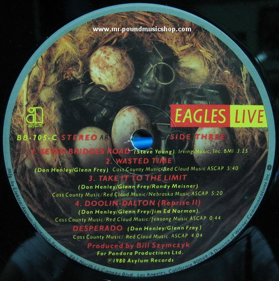 Eagles - Eagles Live