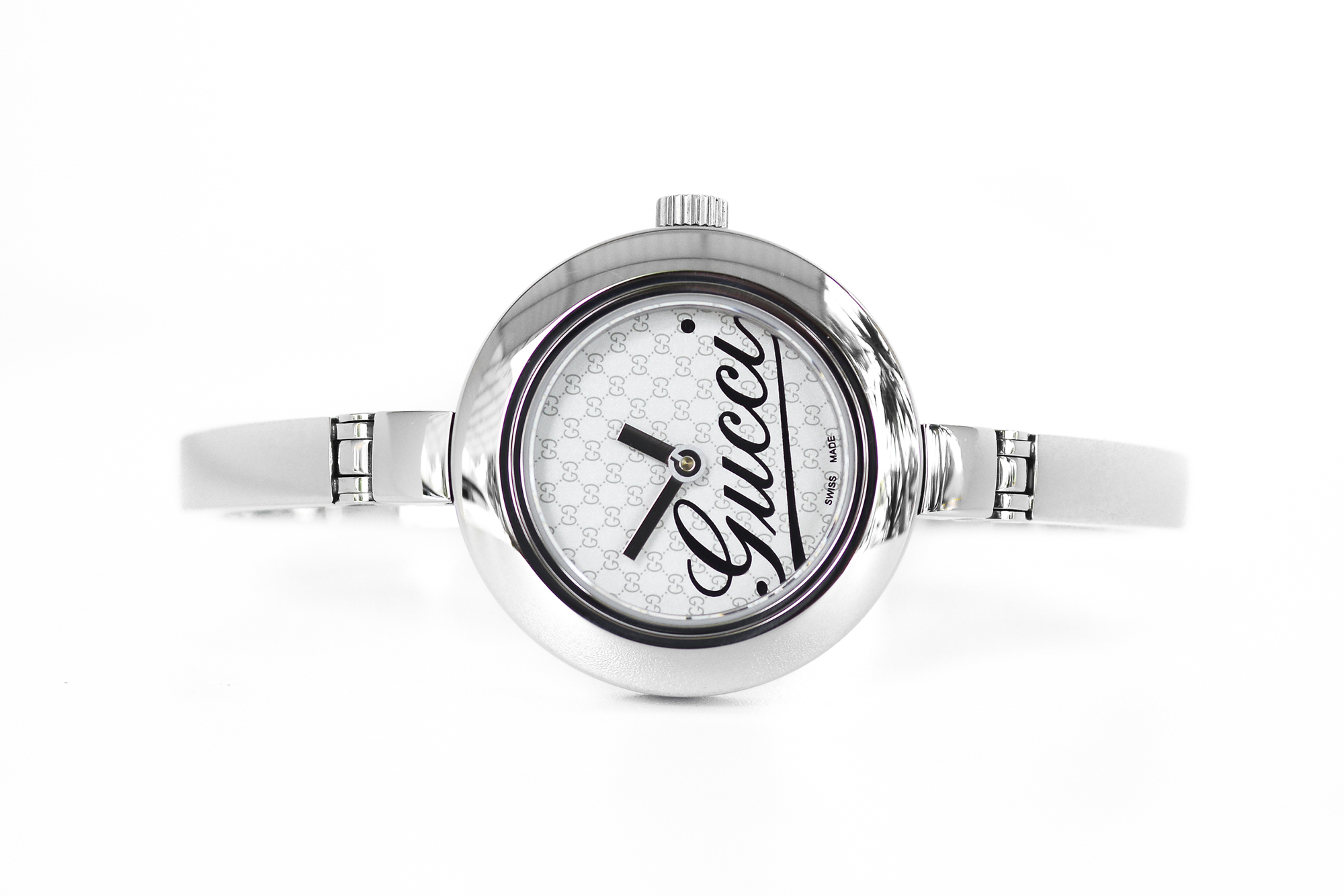 Gucci Quartz classic กำไล หน้าขาว (Sold)