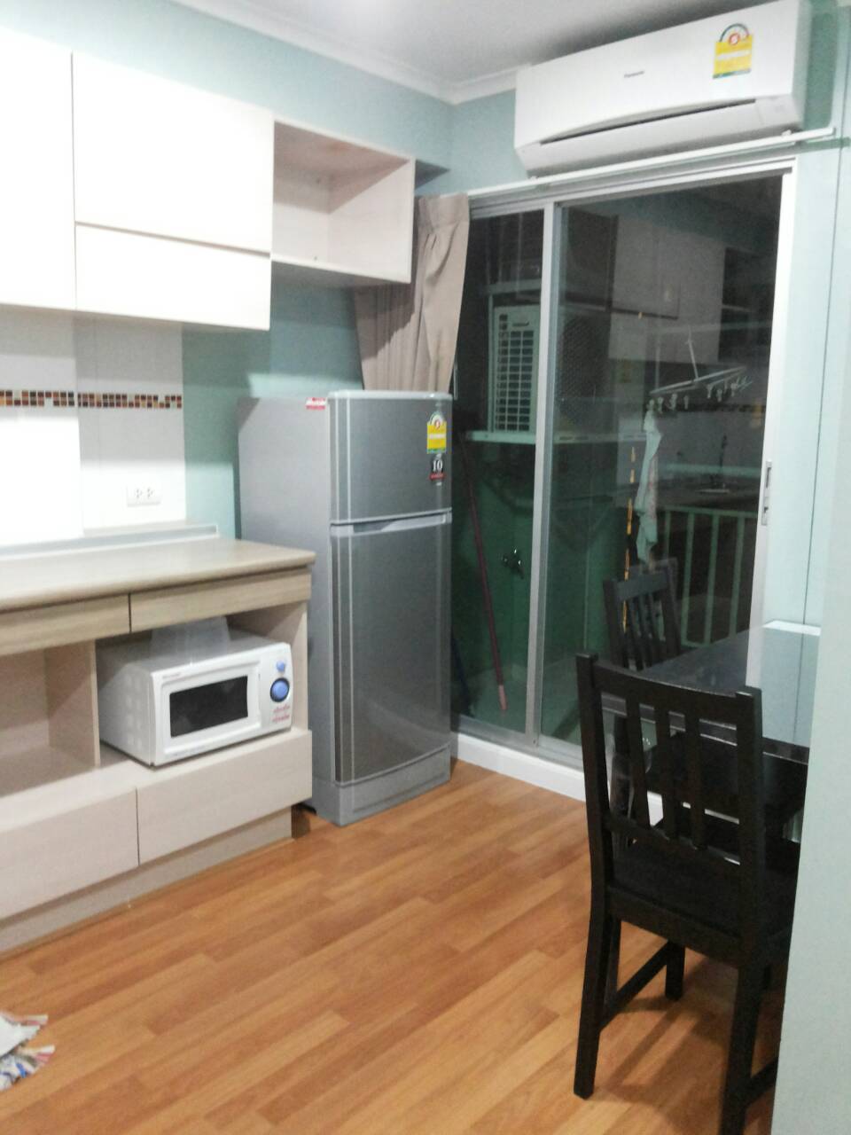 รหัสทรัพย์ 66120ให้เช่าคอนโด Lumpini Place Ratchayothin (ลุมพินี เพลส รัชโยธิน) 1 ห้องนอน 1 ห้องน้ำ พื้นที่ 28 ตรม. ตึก C ชั้น7 วิวสระ สวน