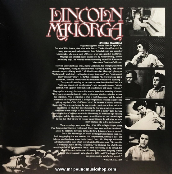 Lincoln Mayorga - Brahms Variations And Fugue On A Theme By Handel