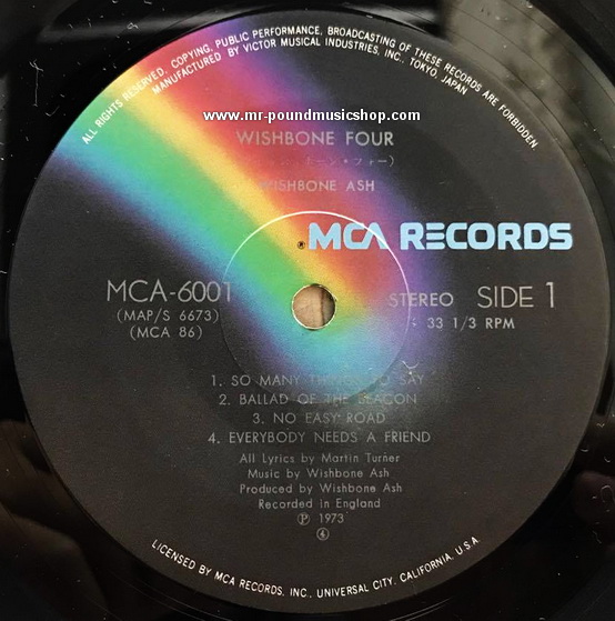 Wishbone Ash - Wishbone Four