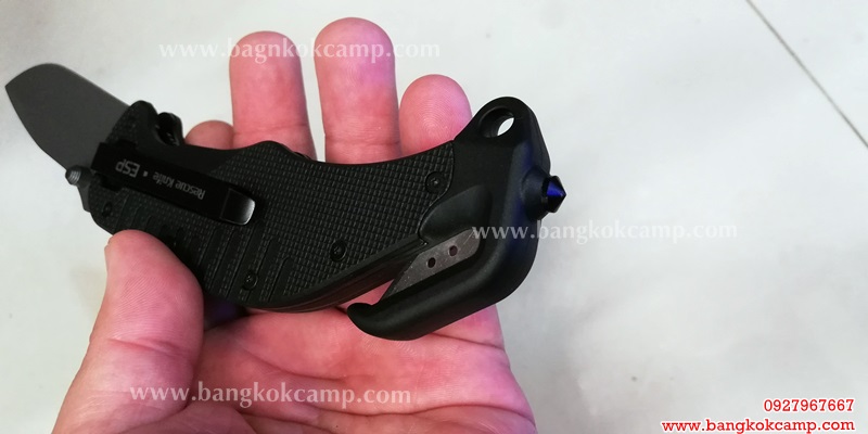 มีดพับ ESP Rescue Knife ใบกึ่งหยัก