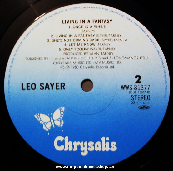 Leo Sayer - Living in A Fantasy