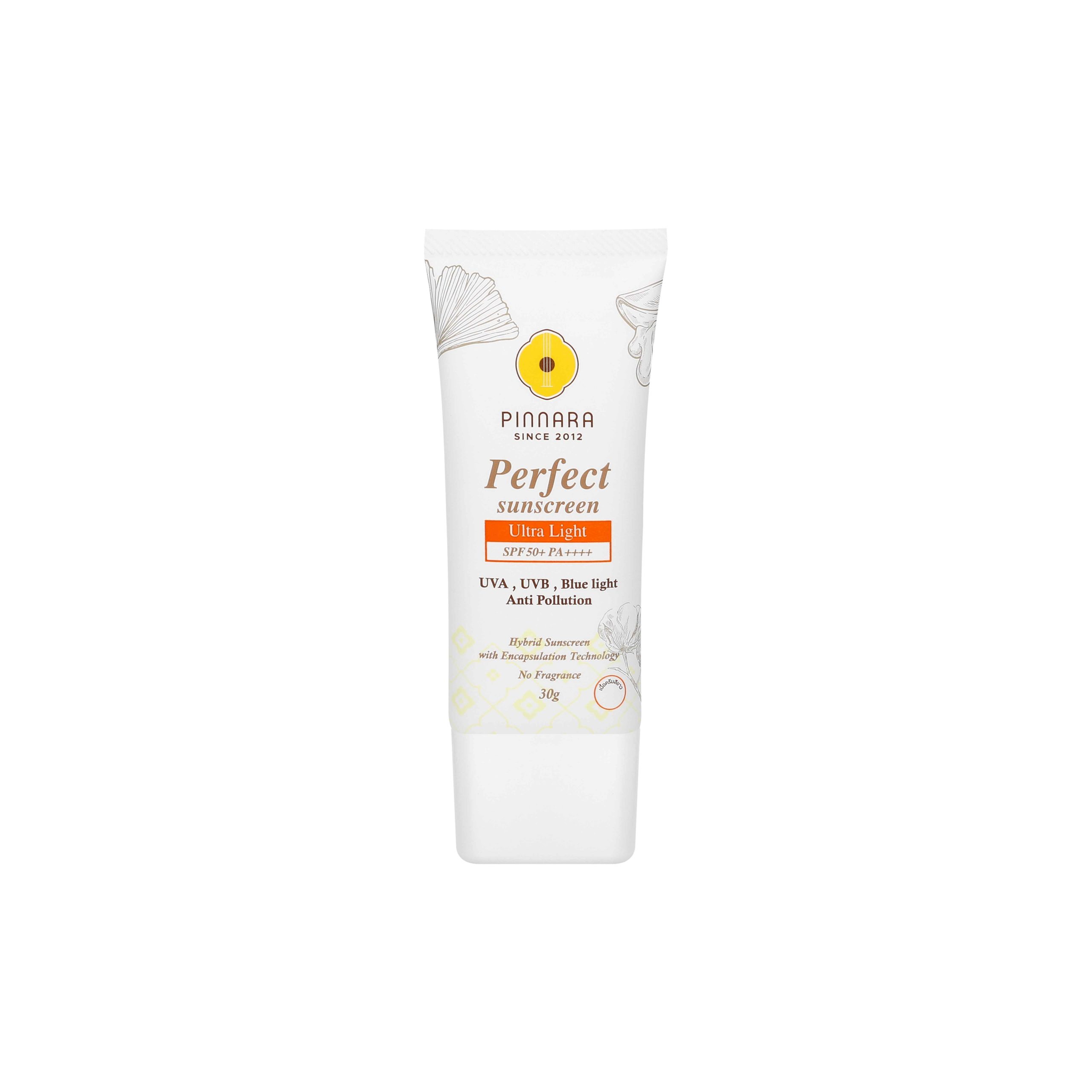 พิณนารา เพอร์เฟค รีแพร์ ซันสกรีน อัลตร้า เอสพีเอฟ ไลท์ 50+ พีเอ++++(กันแดดเนื้อขาว1แถม1)