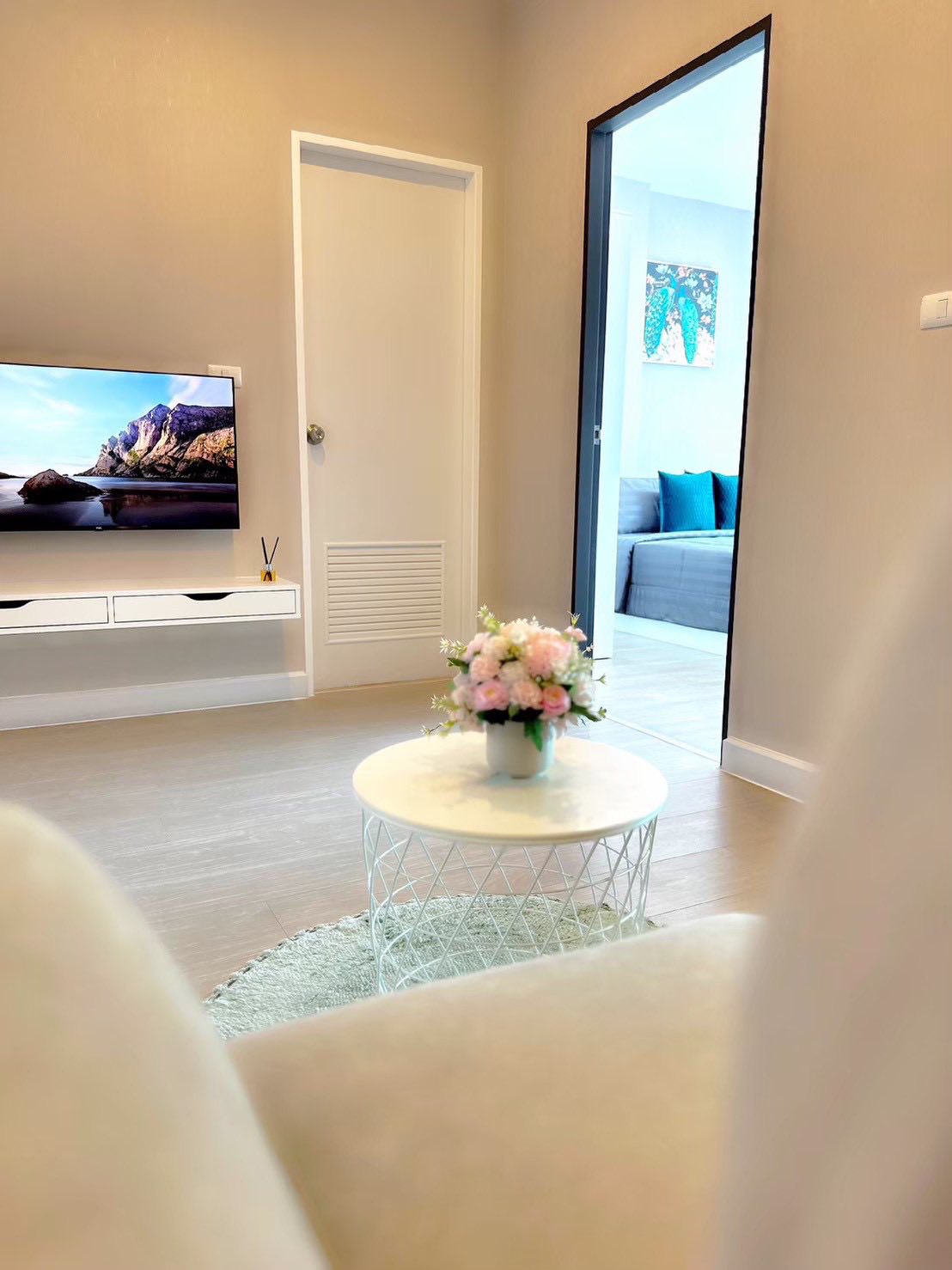 ปล่อยเช่า คอนโด เมโทรสกาย ประชาชื่น (Metro Sky Prachachuen) ภาพถ่ายจากห้องจริง สภาพห้องตามรูป