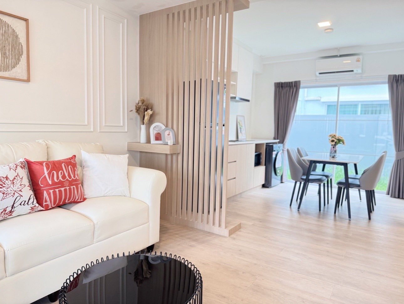 🏡 ให้เช่าทาวน์โฮม Indy 2 บางนา – รามคำแหง 2 บ้านใหม่ ไม่เคยเข้าอยู่ แต่งครบ พร้อมเข้าอยู่ทันที