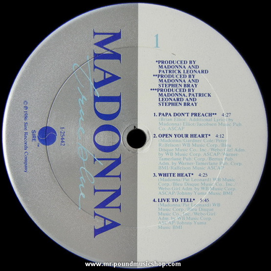 Madonna - True Blue