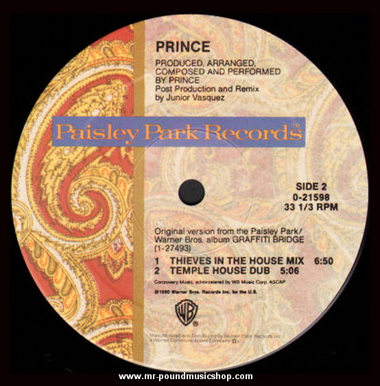 Prince - Thieves In The Temple (12" Remixes)