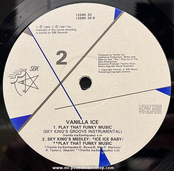 Vanilla Ice - Play That Funky Music