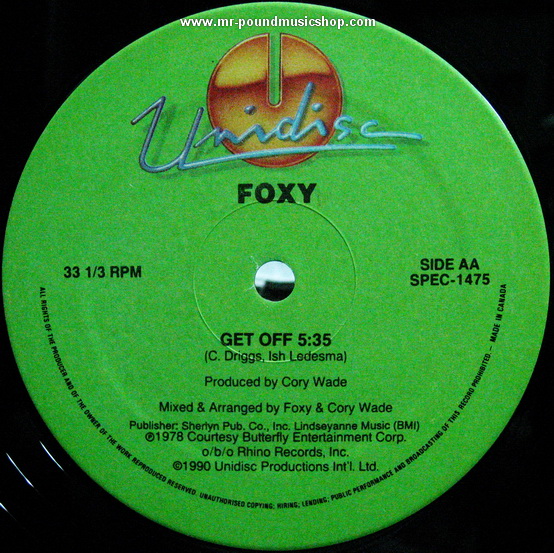 Mary Jane Girls / Foxy - In My House / Get Off