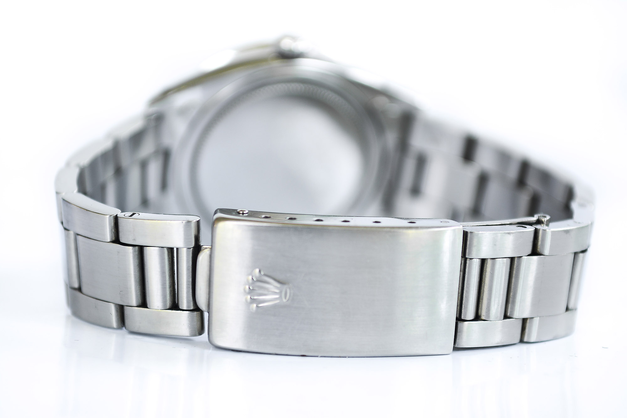 Rolex oyster perpetual date หน้าดำ ขอบเพชร(Sold)