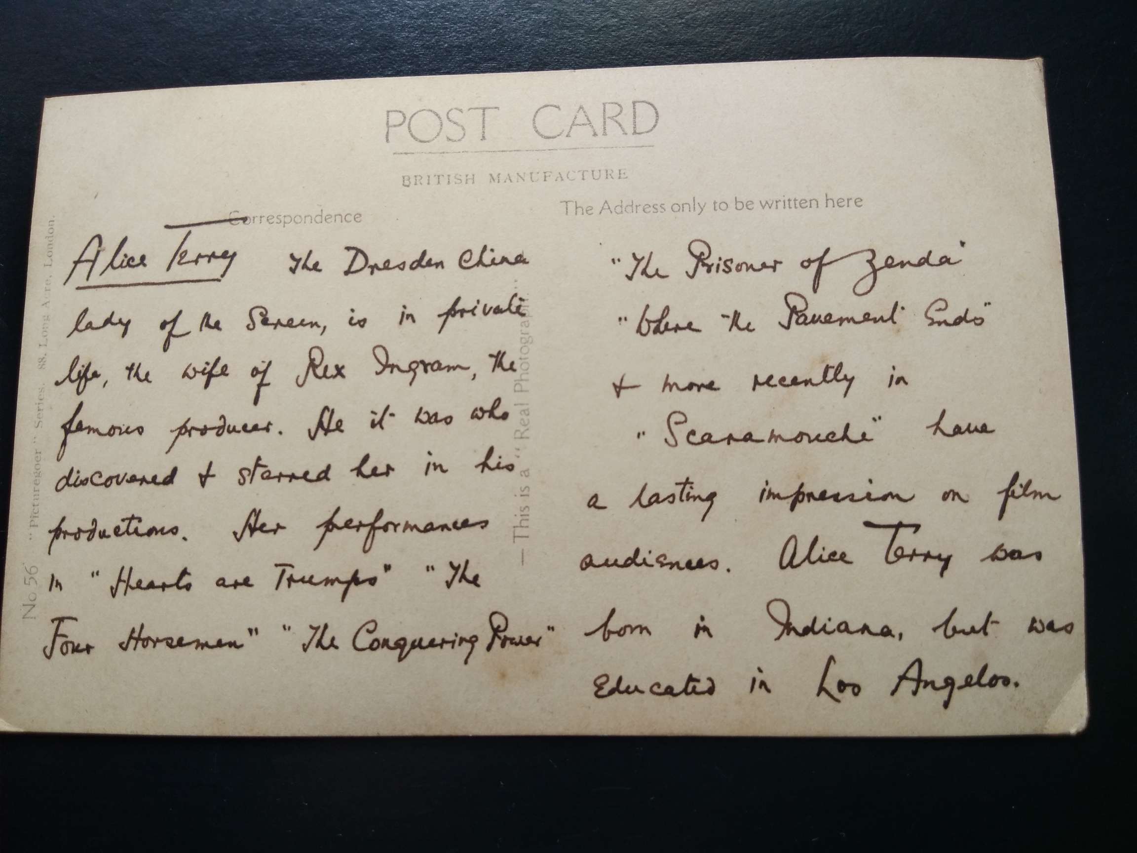 โปสการ์ดเก่า ต่างประเทศ P064