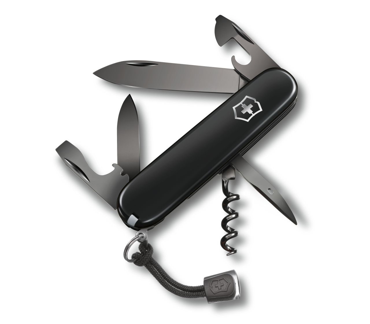มีดพับอเนกประสงค์ VICTORINOX KNIFE SPARTAN PS BLACK (1.3603.3P)
