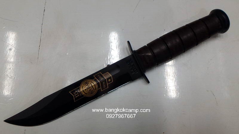 มีด kabar รุ่น ฉลองครบรอบ 115ปี ด้ามหนังอัด