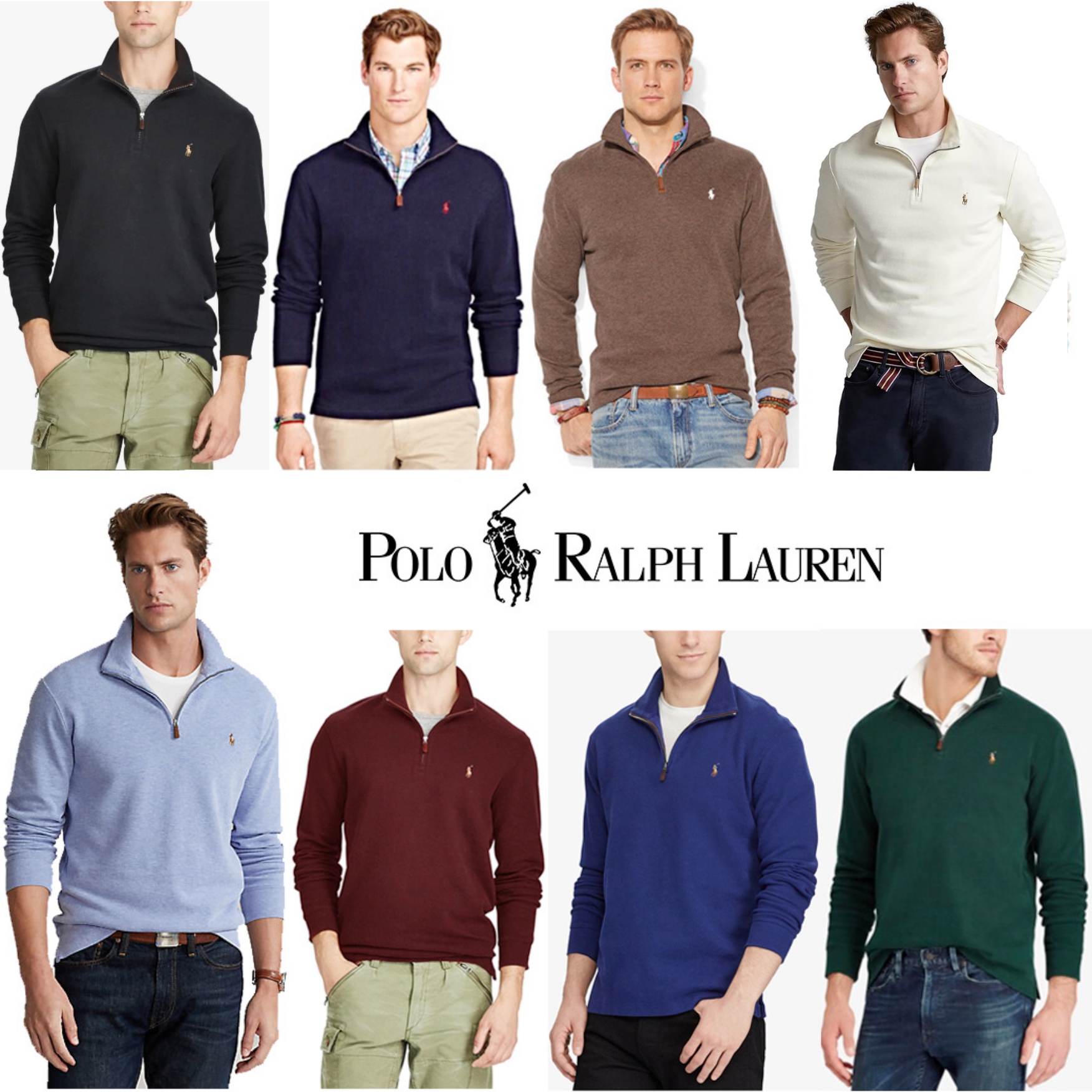 Polo Ralph Lauren Estate Rib Half Zip