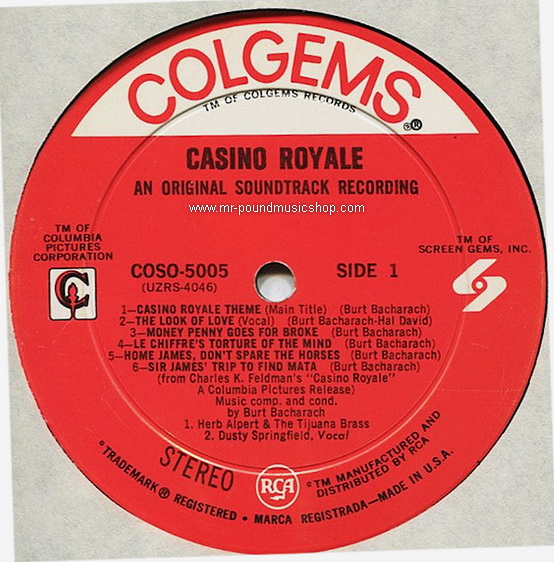 Burt Bacharach - Casino Royale (Original Motion Picture Soundtrack)