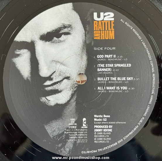 U2 - Rattle And Hum