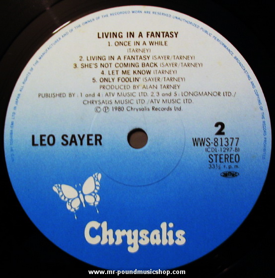 Leo Sayer - Living in A Fantasy