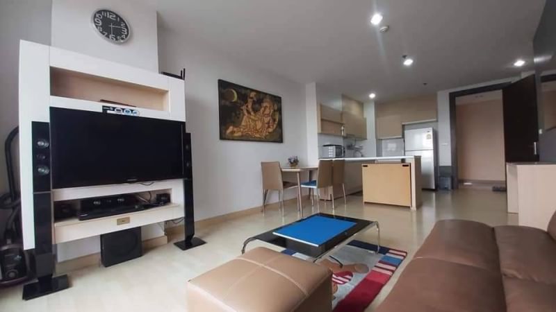 ให้เช่าคอนโด Rhythm รัชดา ติด MRT รัชดา ขนาด 70 ตารางเมตร 2 ห้องนอน 2 ห้องน้ำ 2 ระเบียง ห้องมุม