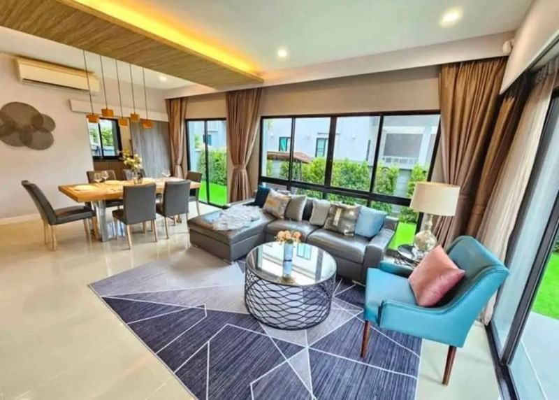 ให้เช่าบ้าน Baan Lumpini Suanluang Rama 9 บ้านลุมพินี สวนหลวง ร.9 ราคา 120,000บาท ต่อเดือน